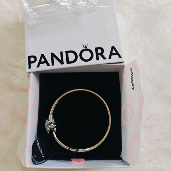 NIB Pandora Fireworks Limited Edition Sterling Silver Bangle Bracelet - Picture 5 of 8